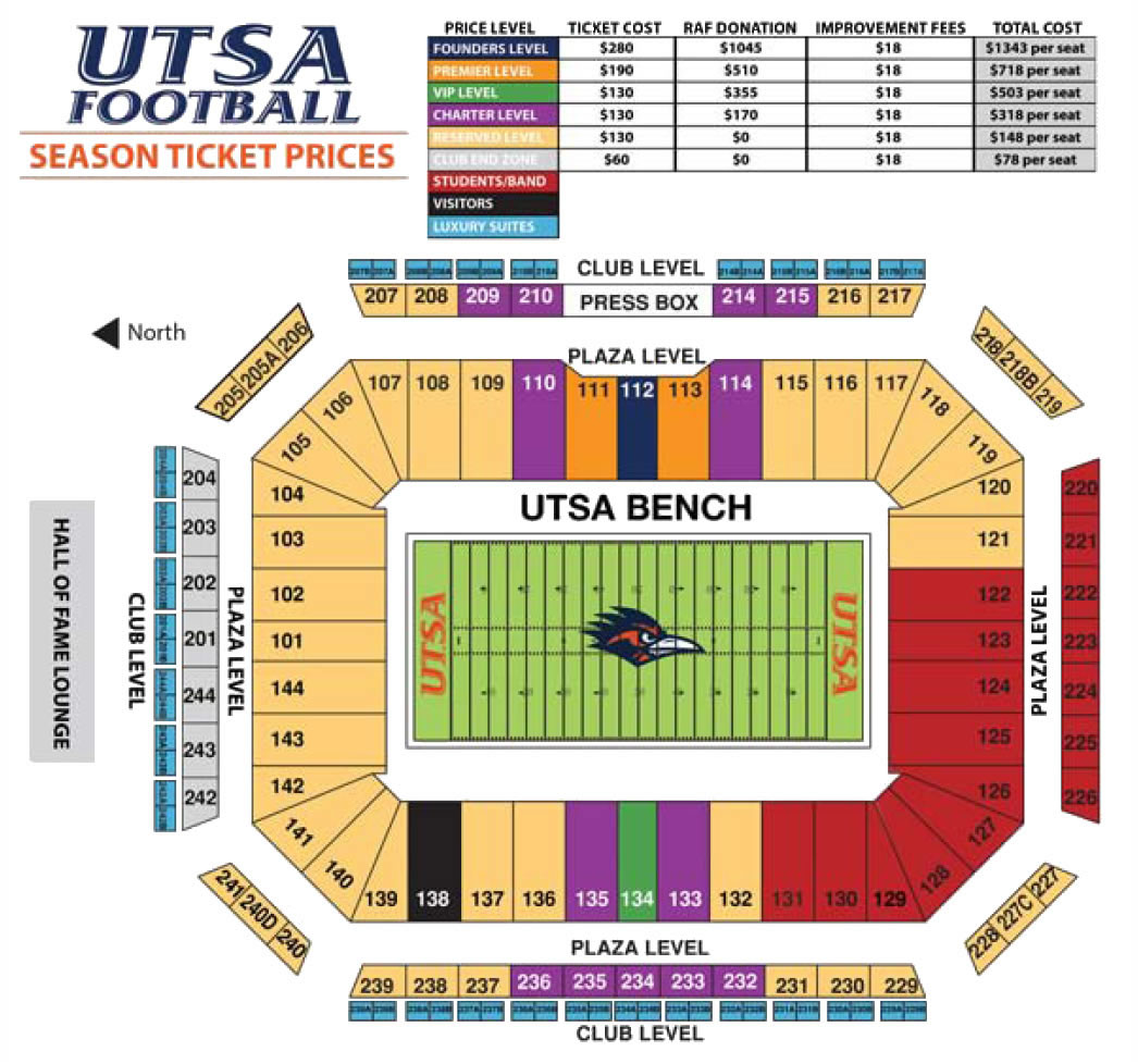 Utexas Football Stadium Seating Chart